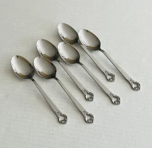 Cosmos Stainless Japan Diego 6 Teaspoons Glossy - Picture 1 of 4