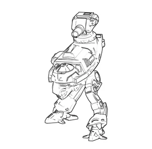 Blitzkrieg BTZ-3F | CGL 1:265 Scale BattleMech | Battletech Miniature - Picture 1 of 1