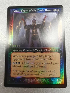 VITO THORN OF THE DUSK ROSE FOIL 2020 30th ANNIVERSARY PROMO - ENG MTG MINT - Picture 1 of 1