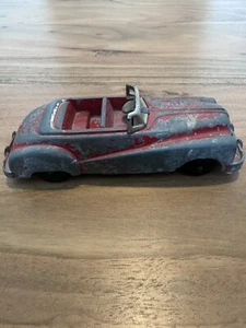RARE VINTAGE ORIGINAL 1940'S HUBLEY KIDDIE TOY RED CHRYSLER CONVERTIBLE #458 - Picture 1 of 5