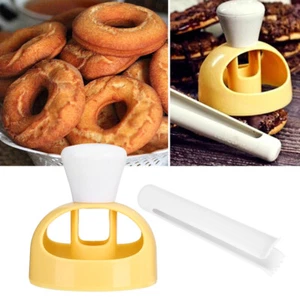 Plastic Donut Maker Mold Fondant Cake Bread Desserts Bakery Mould DIY - Picture 1 of 23