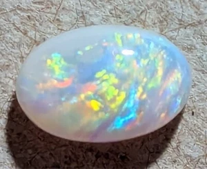 0.54ct Light Opal Multicolor Oval Lightning Ridge AU - Picture 1 of 14