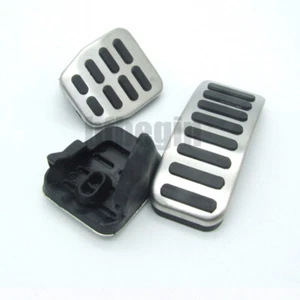 Aluminum Car MT Pedals Pads For VW Golf Jetta MK4 Bora Polo Beetle 1998-2004 - Picture 1 of 9
