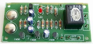 Touch Switch On-Off board 12VDC Relay 5A [ Unassembled kit ] - Picture 1 of 1