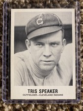 TRIS SPEAKER / VINTAGE RENATA GALASSO / 1981 TCMA #138 / Indians / HOFer