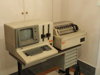 IBM Vintage workstation PC IBM 5120 / 5110 model 3 + Printer IBM 5103  - Imagen 1 de 4