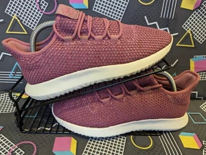 Adidas Originals Tubular Shadow CK Burgundy/White Trainers UK Size 6.5 - Picture 1 of 8