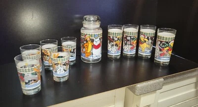 Juego de vasos y tarros de colección Disney de Winnie, Tigger Piglet. Ancla H. Tal cual. Foto 1 de 4