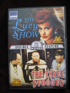 DOUBLE FEATURE THE LUCY SHOW/THE THREE STOOGES 8 Episodes DVD - Picture 1 of 10