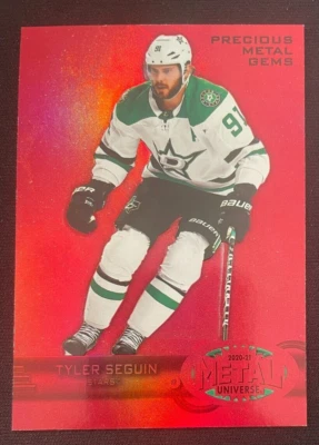 Tyler SEGUIN 2020-21 Skybox Metal Universe Precious Metal Gems /100 #R-21 - Image 1 of 2