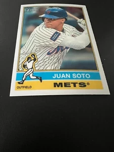 2025 Topps Heritage Chrome Juan Soto #286 New York Mets - Picture 1 of 2