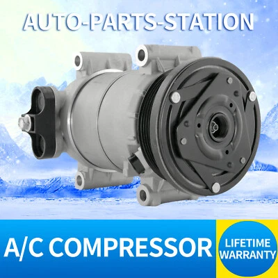 RAYTEN A/C Air Conditioner Compressor w/ Clutch Fit for 1999 2000 Chevrolet S10 Foto 1 de 4