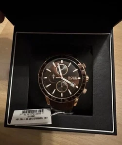 BOSS Hugo Herren-Armbanduhr 1513392, Braun Neu - Bild 1 von 2
