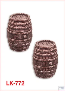 LK-772 Peco O Gauge Barrels - Large (2) - Picture 1 of 1