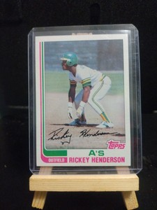 1982 Topps - #610 Rickey Henderson
