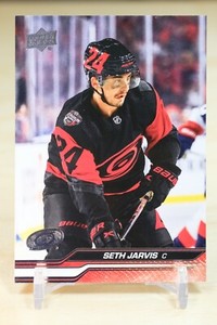 2023-24 Upper Deck Base #31 Seth Jarvis - Carolina Hurricanes