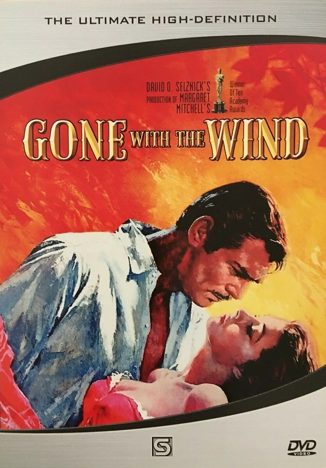 Gone with the Wind (1939) - Clark Gable & Vivien Leigh (Region All) - image 1 of 1