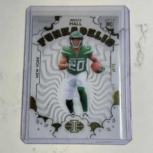 2022 Panini Illusions - Funkadelic Breece Hall #F-20 (RC) Rookie White - Picture 1 of 2