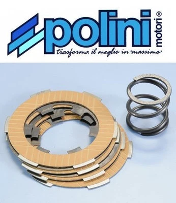 PIAGGIO APE 50 80/85 FRIZIONE MODIFICATA 7 DISCHI + MOLLA POLINI - Immagine 1 di 4