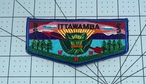 ITTAWAMBA LODGE 235 FLAP BOY SCOUT ORDER OF THE ARROW - Picture 1 of 1