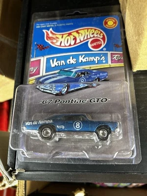 风火轮复古 Van De Kamp '67 庞蒂亚克 GTO 蓝色真骑手 R1 — 第 1/3 张图片