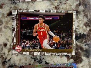 2025-26 TOPPS NBA TIP OFF PARALLEL CARD ATLANTA HAWKS JALEN JOHNSON #65 - Picture 1 of 1