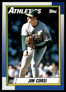 1990 O-Pee-Chee Jim Corsi Oakland Athletics #623 - Picture 1 of 2
