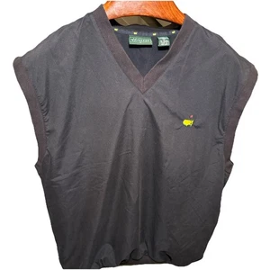 Masters Collection Golf Vest Mens XL Blue Pullover Lined Windbreaker - Picture 1 of 4