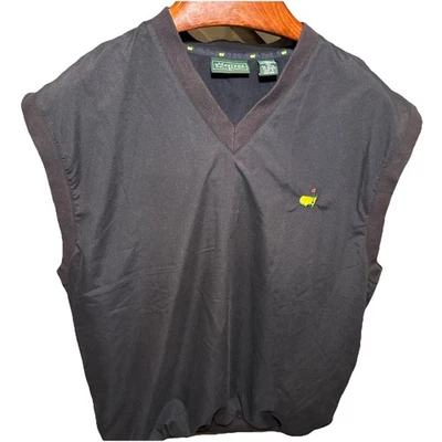 Masters Collection Golf Vest Mens XL Blue Pullover Lined Windbreaker - Image 1 of 4