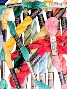 Lot of Anchor Craft Germany Embroidery Thread Perle Cotton & Stranded Sticktwist - Picture 1 of 20