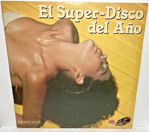 EL SUPER DISCO DEL AÑO * VARIOS ARTISTAS * LP VINYL RECORD * SALSA * MERENGUE - Picture 1 of 4