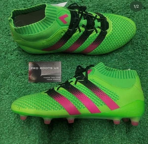 Scarpe da calcio Adidas Ace 16.1 Primeknit FG taglia UK 11 - Foto 1 di 2