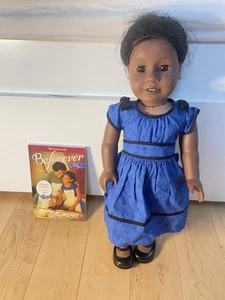 Addy Walker American Girl Doll 18" with Book and Meet Clothes-Historical Retired - Picture 1 of 5