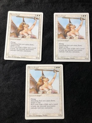 Serra Angel LP Revised Edition (Check Pics) Magic TCG - Image 1 of 4