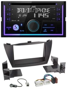 JVC MP3 USB 2DIN DAB Bluetooth CD Autoradio für Hyundai ix35 (2010-2013) - Bild 1 von 8