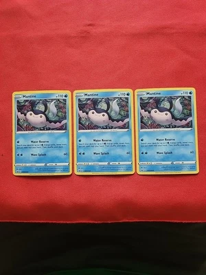 Pokemon: Mantine SWSH026 Holo SWSH: Sword & Shield Promo Cards - LP / LP+  - F85 - Image 1 of 4