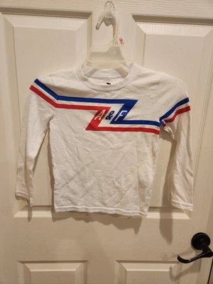 Camisa de sarga suave talla 5/6 de manga larga para niños Abercrombie Foto 1 de 4