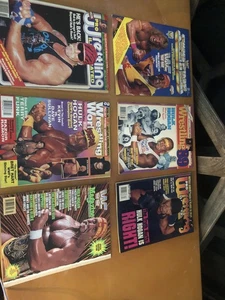 Lote de 6 revistas de lucha libre profesional Hulk Hogan - Imagen 1 de 13
