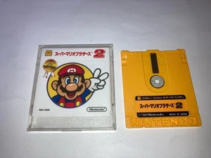 Super Mario Bros 2+ Zanac Nintendo Famicom Disk FCD In Stock Japan import - Picture 1 of 4