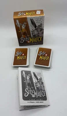 Spite & And Malice Card Game-2002-99% COMPLETE-Missing One Card-Parker Brothers - Image 1 of 4