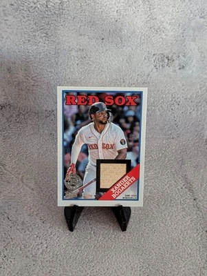2023 Topps Series 1 baseball 1988 Relic card Xander Bogaerts - Image 1 of 3