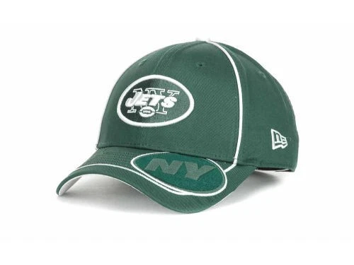 Gorra ajustable New York Jets New Era 9Fofty verde apresurarse NFL Foto 1 de 1
