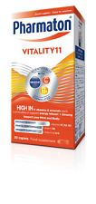 Pharmaton Vitality 11, 2 BOXES 30 CAPLETS Multivitamin and Mineral Capsules