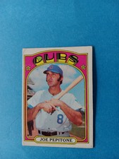 1972 Topps Joe Pepitone Chicago Cubs #303