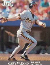 1991 Ultra Update # U-104 Gary Varsho Pittsburgh Pirates
