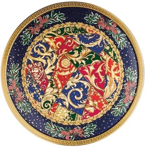 Versace, Barock Christmas, Piatto Torta 33cm, Porcellana - Imagen 1 de 1