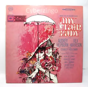 My Fair Lady Audrey Hepburn Rex Harrison 33 rpm Vinyl LP Preowned Vintage 1964 - Picture 1 of 8