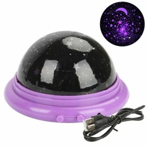 USB LED Starry Night Sky Projector Lamp Kids Gift Star light Cosmos Master US - Picture 1 of 15