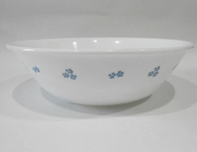 ❤️ Corelle JARDÍN SECRETO 1-Qt TAZÓN PARA SERVIR 8.5" Palomitas Vegetales Azul Floral Foto 1 de 3