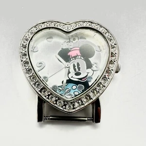 Orologio Disney Minnie Mouse Cuore FUNZIONANTE senza cinturino MZB MIN151K Argento Cristallo - Foto 1 di 8
